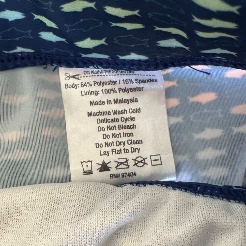 🐠🌊 Double Fish Print! 2(X)IST Swim Brief Set (2 Pairs) - Great Condition Small - Picture 7 of 9